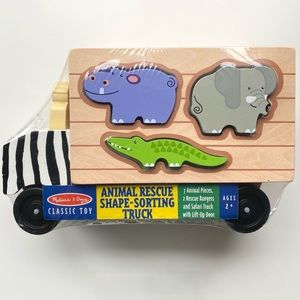 melissa & doug safari animal rescue truck
